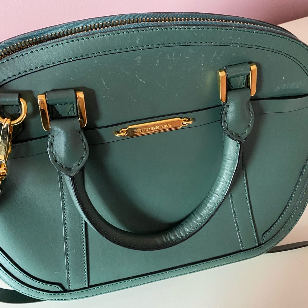 Burberry leather crossbody bag - Picture 4 of 8